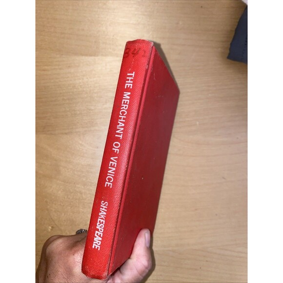 William Shakespeare The Merchant of Venice 1957 Hardcover Red Library Book - Picture 4 of 8